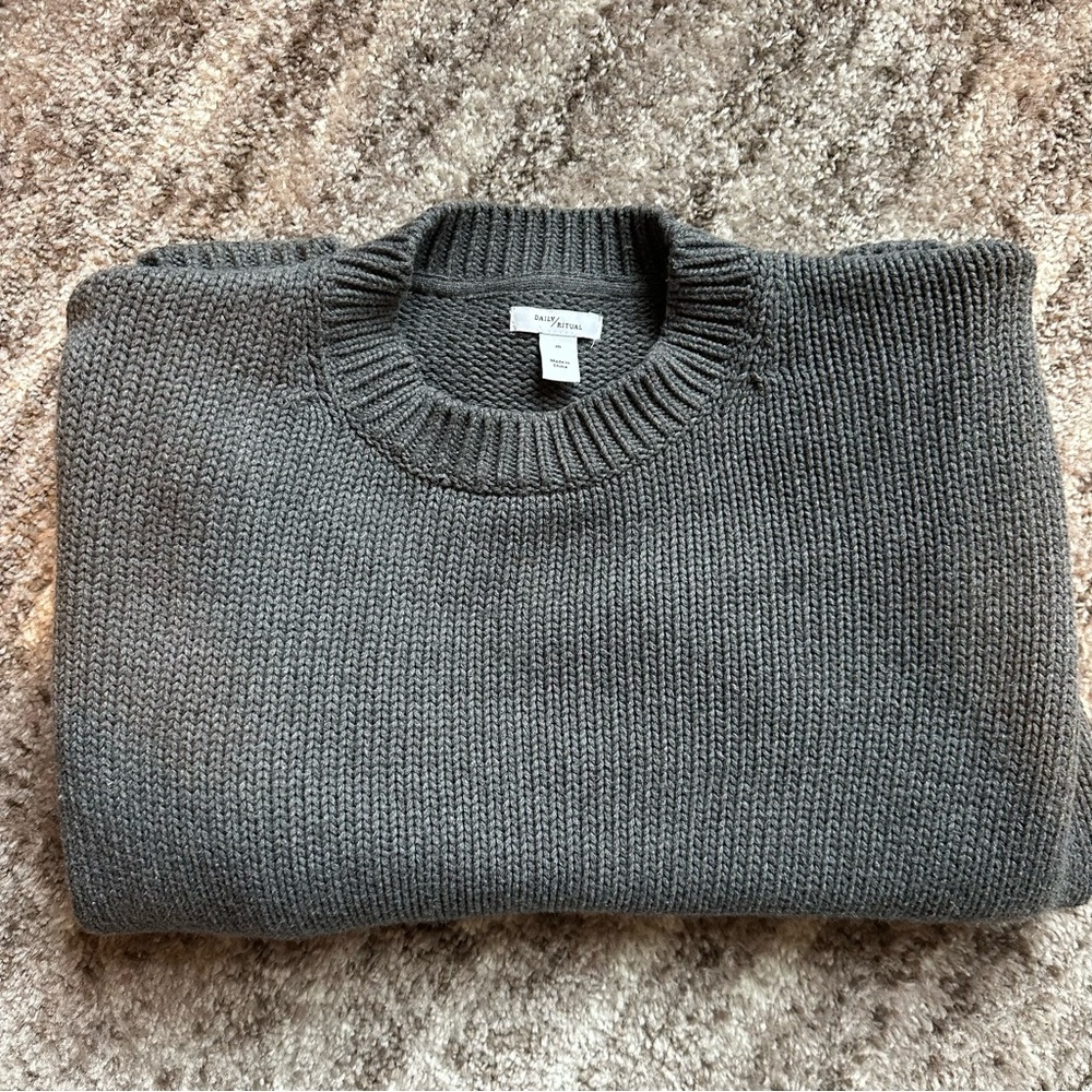 Daily Ritual Crew Sweater - Picture 4 of 6